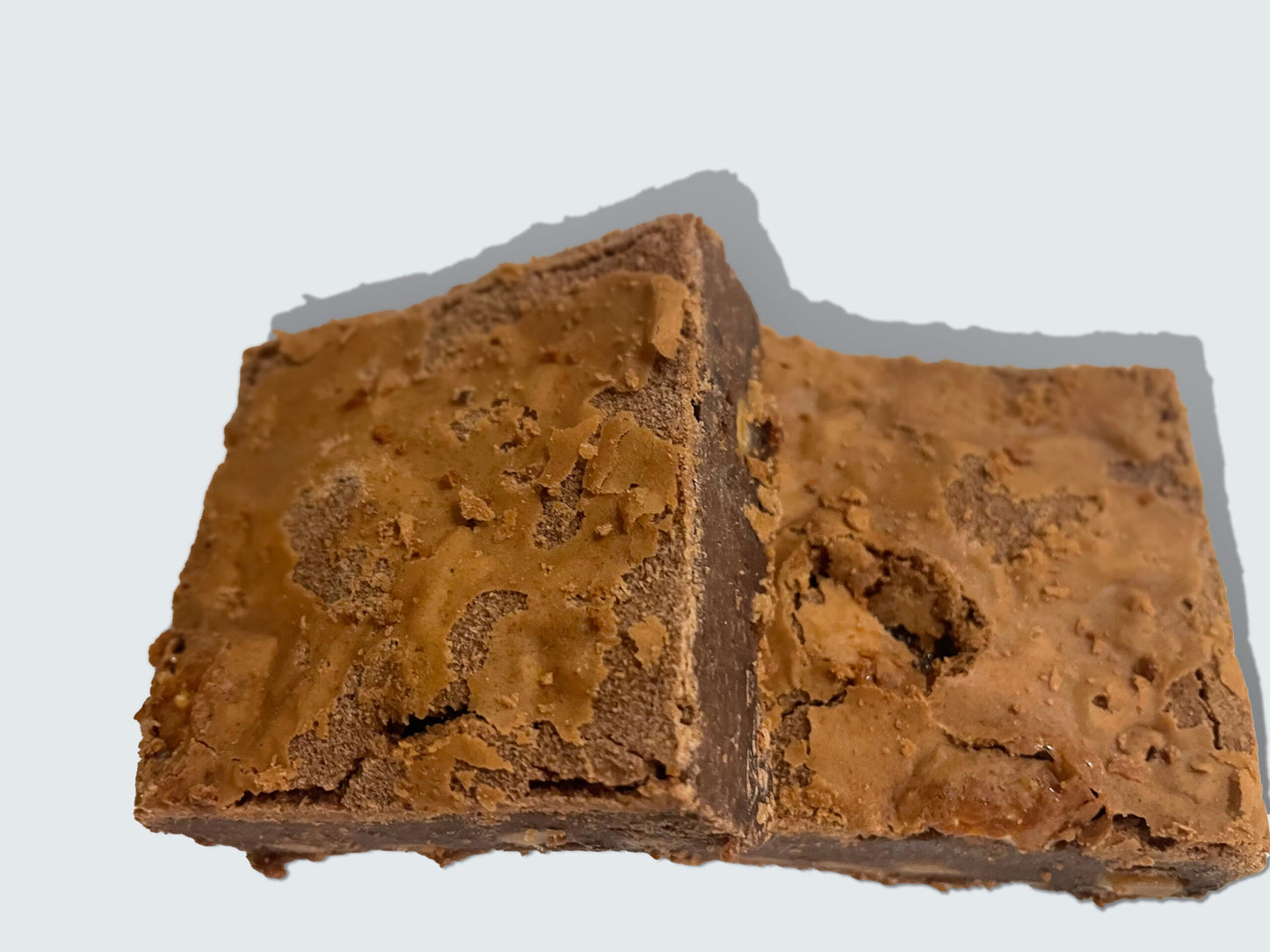 Crack brownie