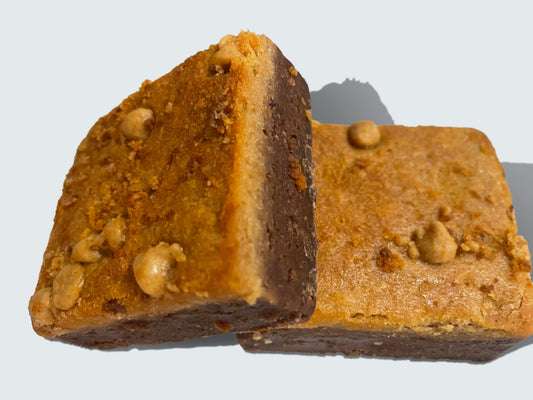 Peanut butter brownie